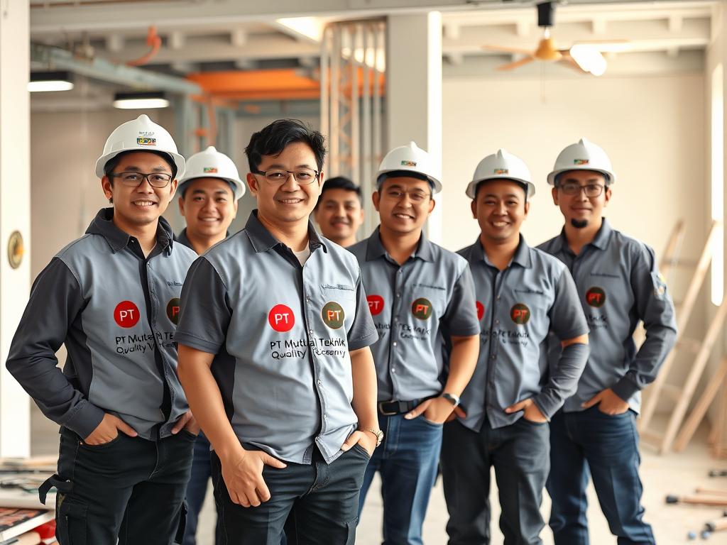 Tim profesional PT Mutual Teknik Quality