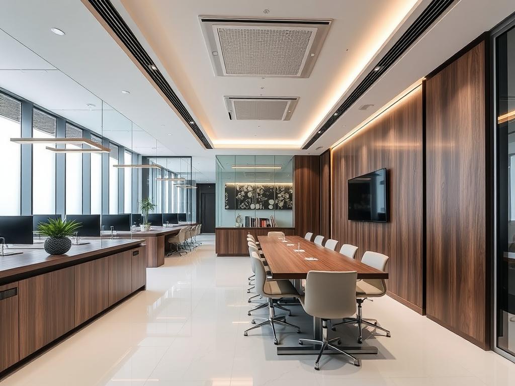 Proyek Interior Fitout PT Mutual Teknik Quality - konstruksi interior maintenance